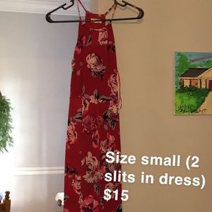 Floral maxi dress